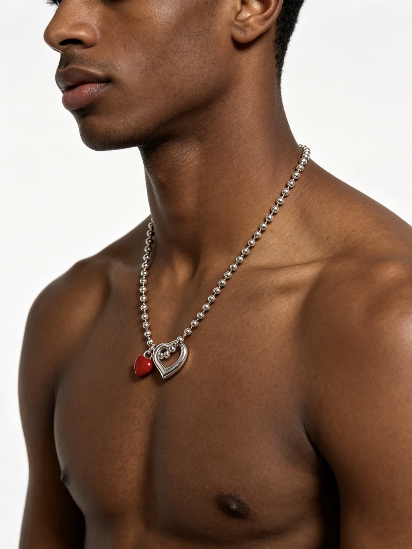 Tiffany & Co. Heart Tag Charm Necklace